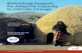 Rethinking Support for Adaptive Capacity to Climate Change · viii Rethinking Support for Adaptive Capacity to Climate Change features. Typically, interventions focused on technology