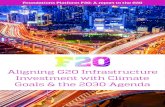 Aligning G20 nfrastructure nvestment ith Climate Goals the ...€¦ · G20 Infrastructure Investment with Climate Goals and the 2030 Agenda, Foundations 20 Platform, a report to the