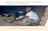 Malawi Country Climate Risk Assessment Report · inadequate systems to mainstream climate change adaptation issues into national and subnational level planning processes and activities,