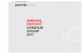 ANNUAL REPORT - Gorenje...across the globe, four Gorenje Group products – two under the Gorenje brand and two under the premium brand Asko – won this year's Red dot award. Thus,