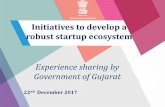 Initiatives to develop a robust startup ecosystem - MoPP&P | Indiadarpg.gov.in/sites/default/files/4 Conf_22Dec_Startup.pdf · 2018-09-11 · 3 Genesis of Startups in Gujarat Established
