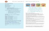 TEACHERS RESOURCES - Penguin Books...TEACHERS ’ RESOURCES RECOMMENDED FOR Junior primary (ages 5+) CONTENTS Plot summary 1 About the creators 2 Author’s inspiration 2 Writing style
