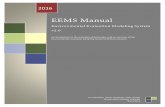 EEMS Manual · 2016-04-15 · 3 EEMS Manual, 2016 (DRAFT VERSION 2.0.6) II. OVERVIEW OF EEMS & FUZZY LOGIC 2.1 About EEMS The Environmental Evaluation Modeling System (EEMS) is an