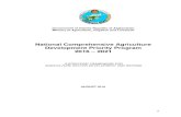 National Comprehensive Agriculture Development Priority ...extwprlegs1.fao.org/docs/pdf/afg167994.pdf · Agriculture, Irrigation and Livestock (MAIL) ïs priorities were reflected