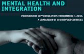 The Mental Health Integration Index · The Mental Health Integration index - Objectives The Mental health integration index is aiming at measuring the degree of support within European