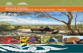 Bold Park Management Plan 2016-2021 · BOLD PARK MANAGEMENT PLAN 2016 – 2021. OVERVIEW OF BOLD PARK . Bold Park is a significant 437 hectare area of coastal bushland within the