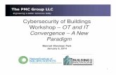 Cybersecurity of Buildings Overview · Overview of Building Control Systems and Cybersecurity Efforts Cybersecurity Initiatives and Tools • Building Insecurity: the Industrial Control