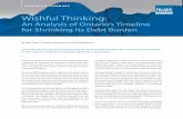 Wishful Thinking - Fraser Institute · Wishful Thinking: An Analysis of Ontario’s Timeline for Shrinking Its Debt Burden by Ben Eisen, Charles Lammam, and David Watson EXECUTIVE