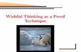 Wishful Thinking as a Proof Technique - MIT Mathematicsmath.mit.edu/conferences/stanley70/Site/Slides/Stanley.pdf · 2014-07-03 · Wishful Thinking as a Proof Technique – p. 17.