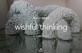 MILLY DENT wishful thinking - wishful thinking. Sydney based ceramist Milly Dentâ€™s latest oï¬€ering