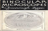 vademecummicroscope.files.wordpress.com · EXPLORING THE Binocular Microscope, in general, offers the very great advantage over the Monocular Microscope of less fatigue for the observer