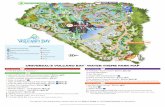 Universal's Volcano Bay Water Theme Park · The Volcano A Vol, the Spirit of Krakatau™ Rainforest Village B Kala and Tai Nui Serpentine Body Slides™ 48"/122 cm 270 lbs 122 kg