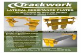 LATERAL RESISTANCE PLATES - Imtramimtram.com/wp-content/uploads/Trackwork Lateral Resistance Plates - IMTRAM.pdfthe track shall first be tamped to the correct line and level; 2. the