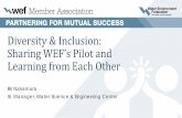 Diversity & Inclusion: Sharing WEF’s Pilot and Learning ... · Source: Diversity Explosion: How New Racial Demographics Are Remaking America William H. Frey – Workers tend to