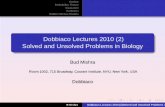 Dobbiaco Lectures 2010 (2) Solved and Unsolved …Outline Probability Theory Causation Evolution Hidden Markov Models Dobbiaco Lectures 2010 (2) Solved and Unsolved Problems in Biology