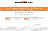 Operation Dust and Air Quality Management Plan...Operation Dust and Air Quality Management Plan Page 7 of 43 Document No. HSEC.MP.12.02 Next Review Date 30/11/20 NCIG’s operational