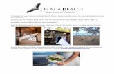 Port Douglas Australia - Thank you for your interest …...8 Thank you for your interest in Thala Beach Nature Reserve as the venue for your wedding ceremony and reception. Located