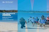 THE GRADUATE TOURISM PROGRAM - Monash University · The Graduate Tourism Program is Australia’s leading, longest-running and most innovative industry-focused specialist postgraduate