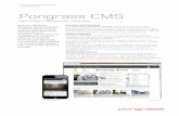 Pongrass Publishing Systems ACN 000 623 870 Pongrass CMS · Pongrass CMS uses WordPress as the web publishing platform. WordPress is now the most popular platform for blogging and