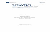 Deliverable D5.5 Report of final project conference ... ... The SOWFIA project final conference was