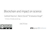 Blockchain and impact on science · Social scientists, economists, blockchain developers, scientist & industry representatives discuss & learn about trust networks for collaborative