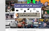 Let’s tell YOUR story · 2018-02-05 · I am a social media marketing specialist helping companies tell their story to connect and engage with the always plugged-in social-media