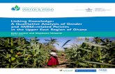 Linking Knowledge: A Qualitative Analysis of Gender and IWRM … · 2016-08-02 · and practices of gender-inclusive IWRM there must be a comprehensive and contextually-specific understanding