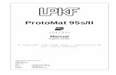 ProtoMat 95s/II - LPKF Laser & Electronics AG · ProtoMat 95s/II Manual 5 1 Introduction The LPKF ProtoMat 95s/II circuit board plotter is a system for creating circuit board prototypes
