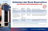 Kettering Labs Room Reservations · Study Room B . up to 4 reservations per The 1. st . floor Study Room B may be reserved for TA offices hours. week. Reservations should be limited