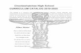Choctawhatchee High School CURRICULUM …...Choctawhatchee High School CURRICULUM CATALOG 2019-2020 This catalog is a resource that represents the current curricula, course offerings,