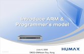 Introduce ARM - 染 · 2015-01-22 · Introduce ARM –Architecture VS Processor Architecture : 명령어, register 구조, 처리되는데이터의크기등 기본구성및동작원리