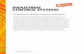 INDUSTRIAL CONTROL SYSTEMS · INDUSTRIAL CONTROL SYSTEMS Security Reference Blueprint for Industrial Control Systems Targeted attacks against national, critical infrastructure are