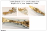 InstructIons Photo EtchEd dEck for rEVELL 05133 tyPE ... · to32 to31 to33 according to the location of the railing tower underlay if necessary 5x tr17 tr21 tr22 tr24 tr25 tr26 10