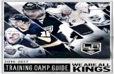 Training Camp Guide 2016-17 - NHL.comkings.nhl.com/v2/ext/Training Camp/Training Camp Guide 2016-17.pdf · The Los Angeles Kings 2016-17 Training Camp Guide was written and edited