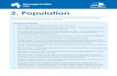 2. Population - Tower Hamlets · 2018-10-19 · Borough Profile 2018 2. Population Tower Hamlets continues to be one of the fastest growing, youngest, and most diverse populations