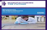 EPSRC Centre for Innovative Manufacturing Through-life Engineering Services€¦ · Manufacturing at Cranfi eld University is unique in its multi-disciplinary approach that brings