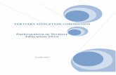 TERTIARY EDUCATION COMMISSION Tertiary in Tertiary Educatioآ  an annual publication of the Tertiary