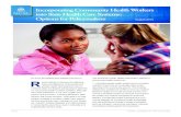 Incorporating Community Health Workers into State …...2015 State CO NC