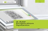 X-RAY Inspection Systems - Control-Technology€¦ · X-ray inspection systems not only detect metals, but also many other contaminants, such as glass, ceramic, stones, raw bones