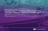 CUSTOMERS TALK: Corporate IT Leaders Tell How They Handle ... CUSTOMERS TALK: Corporate IT Leaders Tell