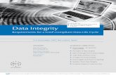 Data IntegrityRequirements for a GMP-compliant Data Life Cycle€¦ · and guidance impacting data integrity from paper records to hybrid and electronic systems Understand the FDA