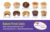 Peanut Butter Peanut Butter Chocolate Triple Chocolate ... Toffee Blondie Baked Fresh Daily ORDERS@