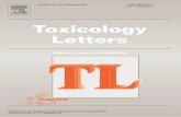 . Full text available on ScienceDirect Letters of Abstracts EURO… · Toxicology Letters V ol. 279 (2017) 1–114 279 ELSEVIER Volume XXX, X September 2017 ISSN 0378-4274 XXX 1–306