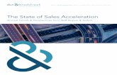 The State of Sales Acceleration - Dun & Bradstreet...The State of Sales Acceleration | 7 The Pressure is On Organizations need to understand how to make data work for them Sales and