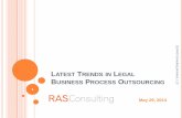 LATEST TRENDS IN LEGAL BUSINESS PROCESS OUTSOURCINGras-consulting.com/wp-content/uploads/2014/06/Latest-Trends-in-Le… · LATEST TRENDS IN LEGAL OUTSOURCING Some of the trends I’ve