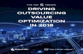 THE TOP 5 TRENDS DRIVING OUTSOURCING VALUE … · The Top 5 Trends Driving Outsourcing Value Optimization. The outsourcing ecosystem continues to evolve, creating new opportunities