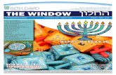 Beth David B’nai Israel Beth Am Shabbat Shalom THE … Window/Hanukkah-Window-2017-v5-email.pdfa Bat-Kol, a Heavenly voice proclaimed Beit Hillel the winner over Beit Shammai on