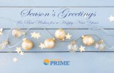 Season’s Greetings...Season’s Greetings & Best Wishes for a Happy New Year TM