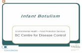 Infant Food Poisoning Materials/EH… · as belladonna poisoning. ... Food Botulism – the food has ... Congenital myasthenia gravis a rare muscle disorder can be excluded by maternal