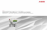 266JST Modbus® multivariable 2600T series pressure ... · Surge: 2kV / 1kV, Cond: 10 Vrms, Mag: 100A / m Pressure Equipment Directive (PED) Devices with a permissible pressure PS